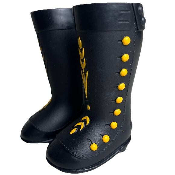 Disney Frozen 2 Frozen Anna Black Boots Fashion Doll Shoes Replacement - Picture 1 of 7